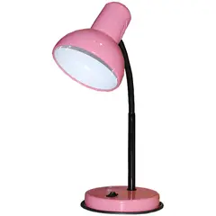Светильник настольный на подставке &quot;НТ 2077А&quot;, гибкая стойка, Е27, нежно-розовый, фото 1