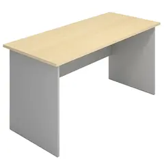 Стол письменный прямоугольный МФ Виско Импакт/Береза-Серый, 1200*700*750, фото 1