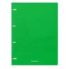 Тетрадь на кольцах А4, 80л., Erich Krause &quot;Classic&quot;, зеленая пластиковая обложка, фото 1