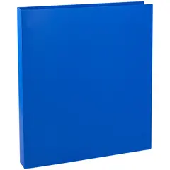 Папка на 4 кольцах OfficeSpace, 30мм, 500мкм, синяя, фото 1