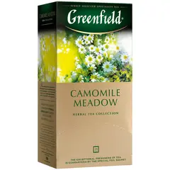 Чай Greenfield &quot;Camomile Meadow&quot;, травяной, 25 фольг. пакетиков по 1,5г, фото 1