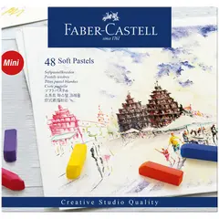Пастель Faber-Castell &quot;Soft pastels&quot;, 48 цв., мини, картон. упак., фото 1