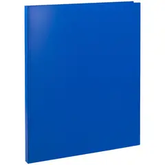 Папка с пружинным cкоросшивателем OfficeSpace, 14мм, 450мкм, синяя, фото 1