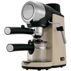 Кофеварка рожковая Polaris PCM 4005A, 800Вт, 4Бар, бежевая, фото 1