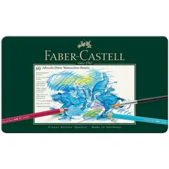 Карандаши акварельные художественные Faber-Castell &quot;Albrecht Dürer&quot;, 60цв, метал. коробка, фото 1
