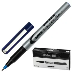 Ручка-роллер LACO , СИНЯЯ, корпус серый, узел 0,7 мм, линия письма 0,5 мм, RB 12, фото 1