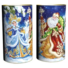 НАБОР конфет &quot;Дед Мороз и Снегурочка&quot;, 500 г, картонная упаковка, 1840, фото 1