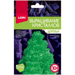 Набор для выращивания кристаллов Lori &quot;Деревья. Зеленая елочка&quot;, от 10-ти лет, фото 1