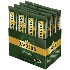 Кофе растворимый Jacobs &quot;Monarch&quot;, гранулированный, порционный, шоубокс, 26 пакетиков*1,8г, картон, фото 1