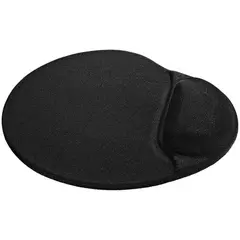 Коврик для мыши Defender EasyWork, черный, гелевая подушка, полиуретан, покрытие тканевое, фото 1