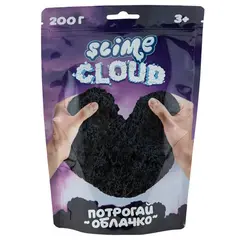 Слайм Slime Cloud-slime , черный, с ароматом личи, 200г, дой-пак, фото 1