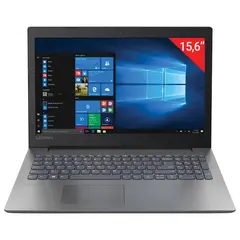 Ноутбук LENOVO V130-15IGM, 15,6&quot;, INTEL Celeron N4000 2,6 ГГц, 4 ГБ, 500 ГБ, DVD, Windows 10 Home, черный, 81HL001LRU, фото 1