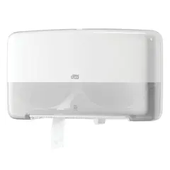 Диспенсер для туалетной бумаги TORK (Система T2) Elevation, mini, двойной, белый, 555500, фото 1