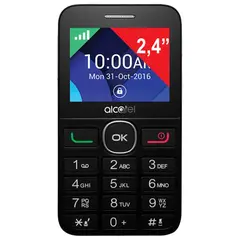 Телефон мобильный ALCATEL One Touch 2008G, SIM, 2,4&quot;, MicroSD, черно-серебристый, 2008G-3BALRU1, фото 1