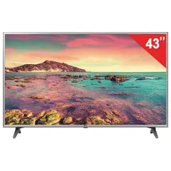 Телевизор LG 43LK6100, 43&quot; (108 см), 1920x1080, Full HD, 16:9, Smart TV, Wi-Fi, серый, фото 1