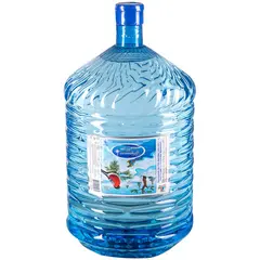 Вода питьевая негазированная Утренняя звезда, 19л, одноразовая пластиковая бутыль, фото 1