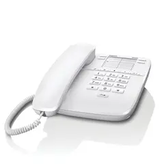 Телефон GIGASET DA310, память на 4 номера, повтор номера, тональный/импульсный набор, цвет белый, S30054S6528S302, фото 1
