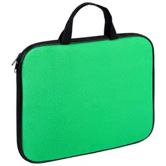 Папка-сумка с ручками А4, 1 отделение на молнии Color Zone, зеленый, фото 1
