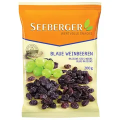 Изюм SEEBERGER из темного винограда, 200 г, SE1614507, фото 1