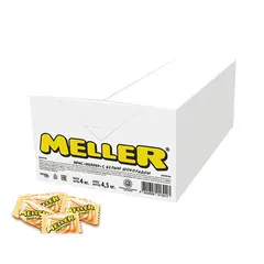 Конфеты-ирис MELLER (Меллер) &quot;Белый шоколад&quot;, весовые, 4 кг, гофрокороб, 87135, фото 1