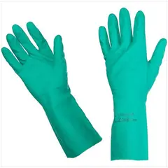 Перчатки нитриловые Vileda Professional &quot;Универсальные&quot;, р.XL, зеленый, пакет, фото 1