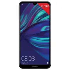 Смартфон HUAWEI Y7 2019, 2 SIM, 6,26&quot;,4G (LTE), 8/13+2 Мп, 32 ГБ, microSD, синий, пластик, 51093EXA, фото 1