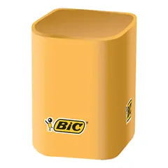 Подставка-органайзер (стакан для ручек) с логотипом BIC, 7х7х10 см, пластиковый, 935660, фото 1