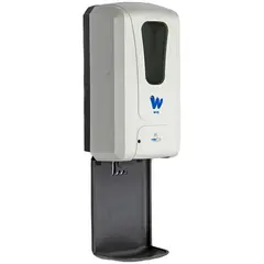 Диспенсер для антисептика WHS PW-1408S, наливной, сенсорный, пластик, белый/серый, 1,2л, фото 1