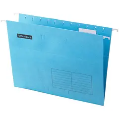 Подвесная папка OfficeSpace А4 (310*240мм), синяя, фото 1