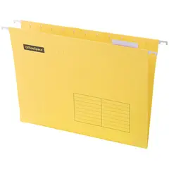 Подвесная папка OfficeSpace А4 (310*240мм), желтая, фото 1