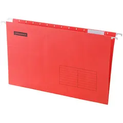 Подвесная папка OfficeSpace Foolscap (365*240мм), красная, фото 1