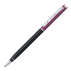 Ручка подарочная шариковая PIERRE CARDIN (Пьер Карден) &quot;Gamme&quot;, корпус черный/фиолетовый, алюминий, хром, синяя, PC0893BP, фото 1