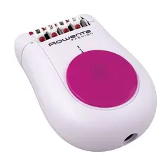 Эпилятор ROWENTA EP1030F5, 24 пинцета, 2 скорости, 1 насадка, сеть, белый/розовый, фото 1