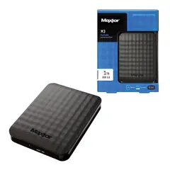 Диск жесткий внешний HDD SEAGATE &quot;Maxtor M3 Portable&quot;, 1 Tb, 2,5&quot;, USB 3.0, черный, STSHX-M101TCBM, фото 1
