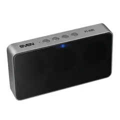 Колонка портативная SVEN PS-80BL, 1.0, 6 Вт, Bluetooth, FM-тюнер, microSD, MP3-плеер, черная, SV-014919, фото 1