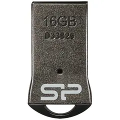 Память SiliconPower &quot;Touch T01&quot; 16GB, USB2.0 Flash Drive, черный (металл.корпус), фото 1