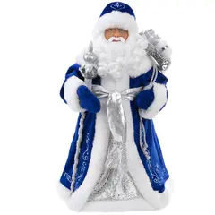 Декоративная кукла &quot;Дед Мороз в синем костюме&quot;, 41см, фото 1