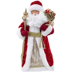 Декоративная кукла &quot;Дед Мороз в красном костюме&quot;, 30,5см, фото 1