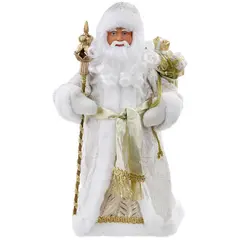 Декоративная кукла &quot;Дед Мороз в золотом костюме&quot;, 41см, фото 1