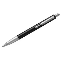 Ручка шариковая Parker &quot;Vector Limited Edition Black CT&quot; синяя, 1,0мм, кнопочн., подар. уп, фото 1