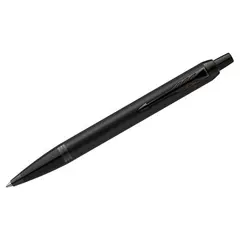 Ручка шариковая Parker &quot;IM Achromatic Black&quot; синяя, 1,0 мм, подар. уп., фото 1