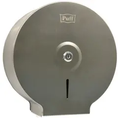 Диспенсер для туалетной бумаги в рулонах Puff 7610, нерж.сталь, механический, хром, матовый, фото 1
