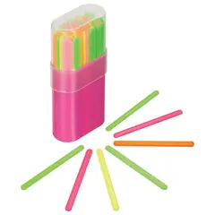 Счетные палочки СТАММ (30 штук) многоцветные, в пластиковом пенале, СП06, фото 1