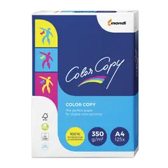 Бумага COLOR COPY, А4, 350 г/м2, 125 л., для полноцветной лазерной печати, А++, Австрия, 161% (CIE), фото 1