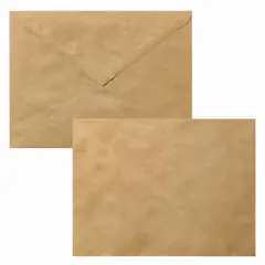 Конверты КРАФТ С5 (162х229мм), с клеевым слоем, треугольный клапан, КОМПЛЕКТ 50шт., BRAUBERG, 112364, фото 1