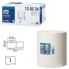 Полотенца бумажные с центральной вытяжкой TORK (Система M2), комплект 6 шт., Advanced, 165 м, белые, 130034, фото 1