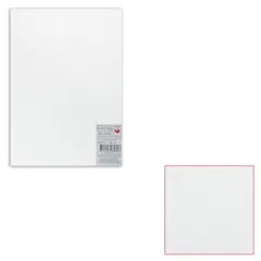 Картон белый грунтованный для живописи, 35х50 см, двусторонний, толщина 2 мм, акриловый грунт, фото 1
