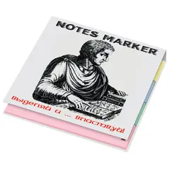 Закладки клейкие &quot;Notes Marker&quot;, 20х75 мм, 8 блоков х 40 листов, PRINTSTICK, европодвес, 02075SLO, фото 1