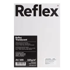 Калька REFLEX А4, 110 г/м, 100 листов, белая, R17120, фото 1