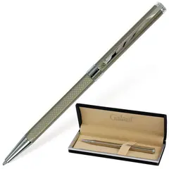 Ручка подарочная шариковая GALANT &quot;Stiletto Chrome&quot;, тонкий корпус, серебристый, хромированные детали, пишущий узел 0,7 мм, синяя, 140528, фото 1